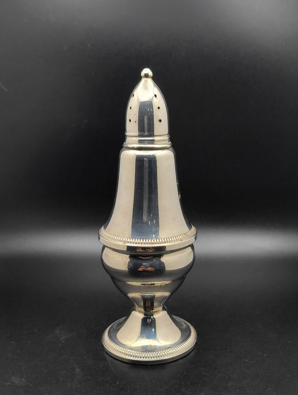 Vintage Sterling Silver Sugar Pepper Shaker / Muffineer